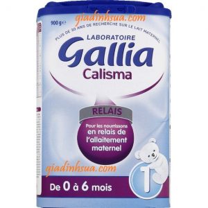 Sữa Gallia Calisma số 1 – 900g (0-6 tháng tuổi)