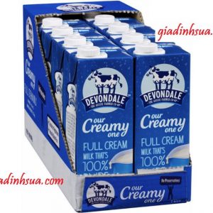 Sữa tươi Devondale Full Cream 1L – Thùng xanh to.