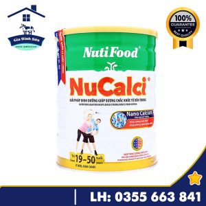 Sữa Nucalci Gold 800g dành cho người loãng xương