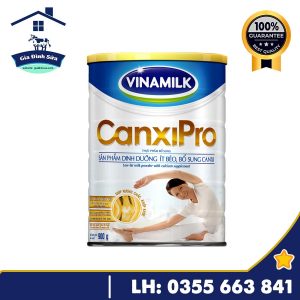 Sữa bột Vinamilk Canxi Pro dành cho đối tượng nào? Công dụng, Giá bán