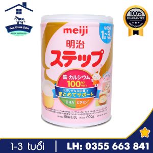 Sữa Meiji số 9 800g nội địa Nhật dành cho trẻ từ 1-3 tuổi – Gia Đình Sữa