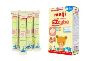 Sữa Meiji Infant Formula EZcube là dòng sữa bột có nguồn gốc nội địa Nhật dành cho trẻ từ 0 -1 tuổi.