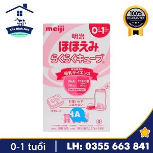 Sữa Meiji số 0 dạng thanh 648g dành cho trẻ từ 0-1 tuổi – Gia Đình Sữa