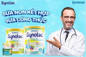 Chuyên gia dinh dưỡng Tom Hiddleston đánh giá cao về sữa Synolac