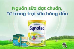 Sữa non công thức Synolac, giải pháp hàng đầu cho trẻ biếng ăn, chậm tăng cân